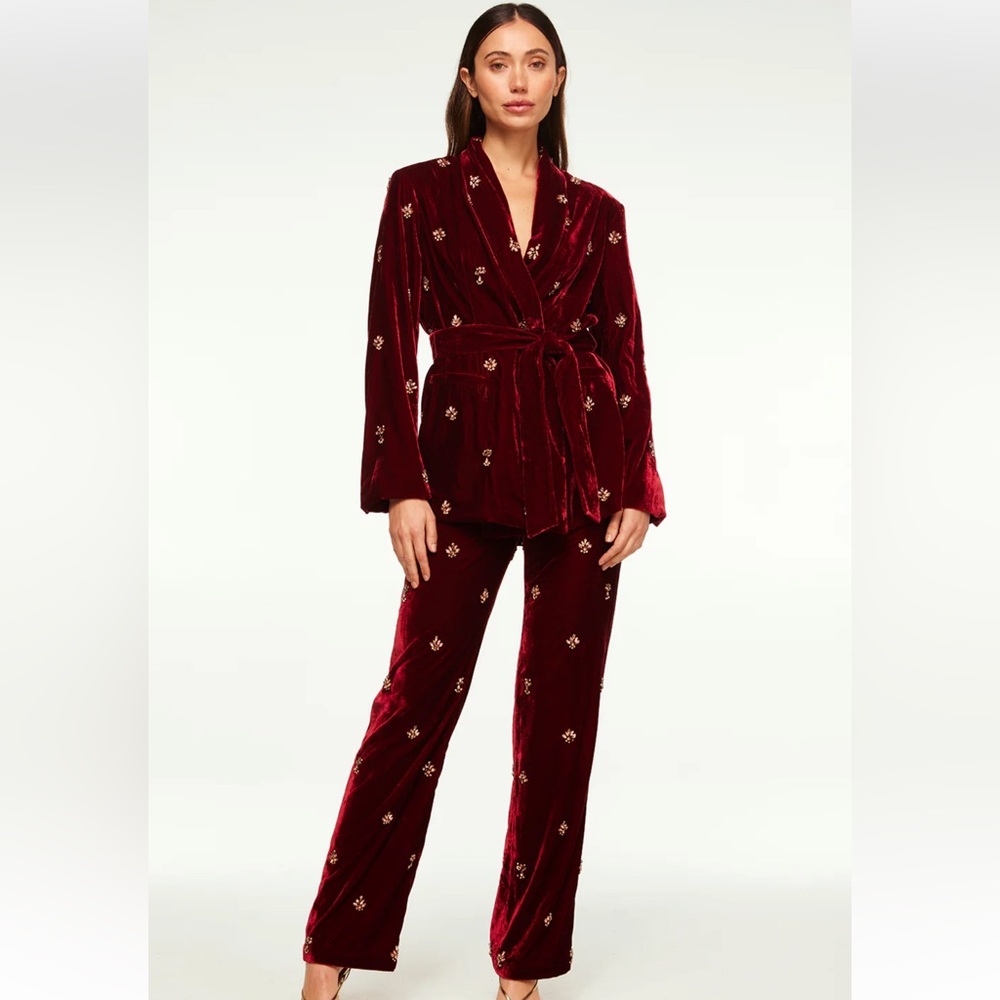 Velvet MISA Embellished Pants NWT